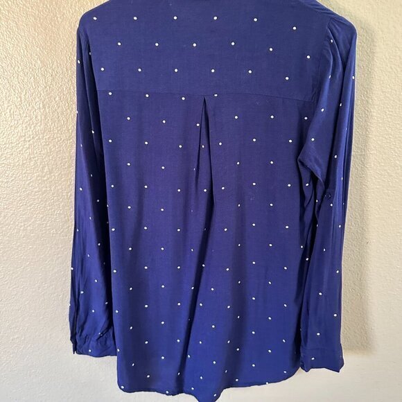 Milk &amp; Honey Blue Blouse Size‎ Small - Picture 7 of 7